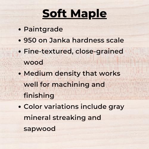 Osborne Squat Round Bun Foot in Soft Maple Wood (Set of Four), Unfinished Wooden Furniture Feet for Cabinets, Dressers, Couches, Sofas and More, Sanded and Ready to be Finished