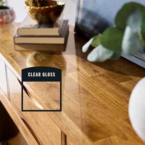 Varathane Gloss Interior Polyurethane - size: Half Pint (Pack of 1), style: Gloss