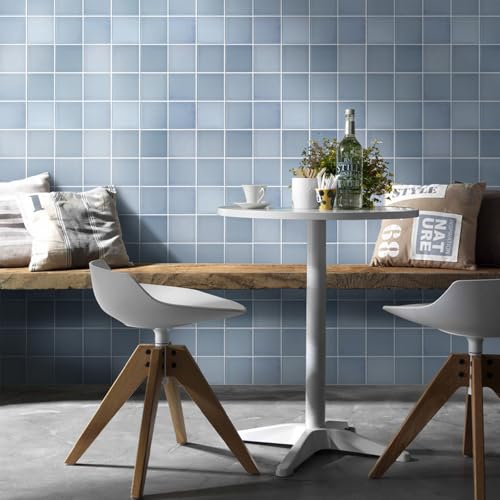 Commomy 10 Pcs Faux Brick 3D Peel and Stick Tile 11.8"x11.8" - color: Brick-09B