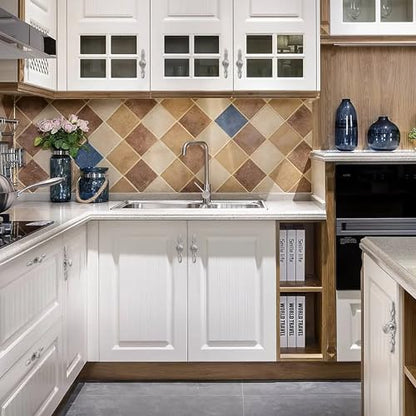 10Pcs Round Cabinet Knobs 1.4 Inch Brushed Nickel Knobs for Kitchen Drawers - color: Brushed Nickel, size: Dia 1.4 inch