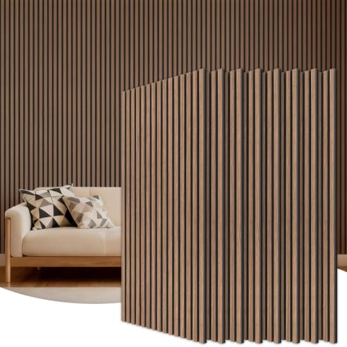 TONOR Wood Wall Panels for Interior Wall Decor-8 Pack 47.2" x 23.6" - color: Walnut, size: 8 PCS