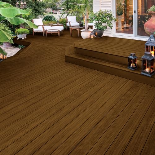 Olympic Maximum 1 gal Canyon Brown Transparent Wood Stain & Sealer in One - color: Canyon Brown, size: 1 Gallon, style: Transparent