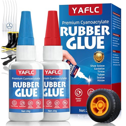 Rubbe Glue, Super Glue for Rubber 40g - style: Rubber Glue