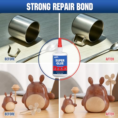 Super Glue Liquid 30g, Fast Bonding Instant All Purpose Crazy Glue - size: Thin Ca Glue