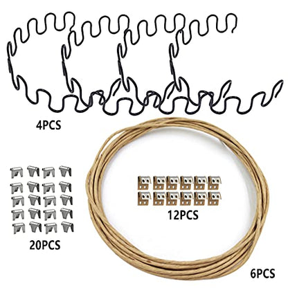 Sofa Upholstery Spring Replacement Kit 20" Length for Funirture Couch Repari Automotive and Others