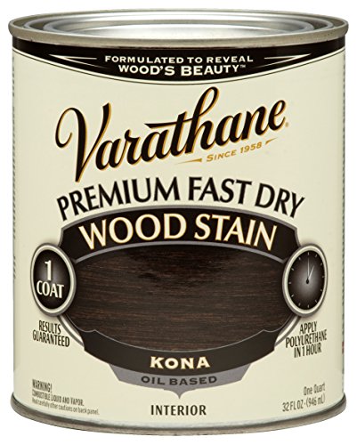 Varathane Premium Fast Dry Kona Wood Stain - color: Kona
