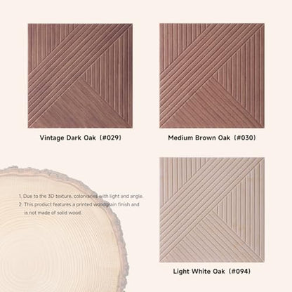 Acoustic Wall Panels 6 Pack, 72"x48" - Light White Oak - color: #094 Light White Oak, size: 72 X 48 Inches