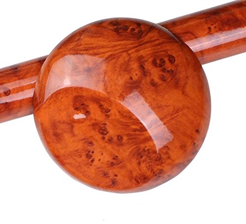 Moyishi Wood Grain Vinyl Sticker Decal Roll Car Interior Home Office Furniture DIY Film Wrap 30cmx100cm (Red) - color: Red