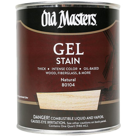 18-Pack of 1 pt Old Masters 80608 Old Masters Early American Oil-Based Gel Stain