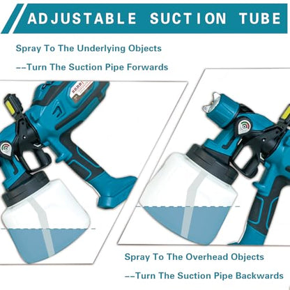 Paint Sprayer for House Painting (Blue) - color: Blue