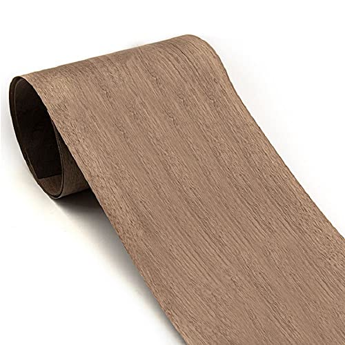 Black Walnut Wood Veneer Sheet Roll, 6"x98" for Furniture Restoration