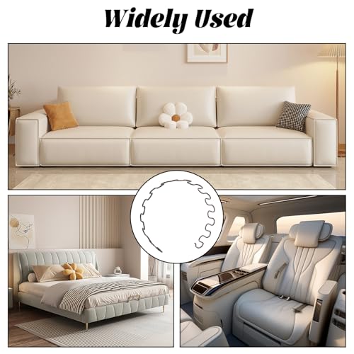 6 Pack 23" Sofa Chair Upholstery Spring Replacement for Furniture Sofa Couch Recliner Chair Glider Rocker