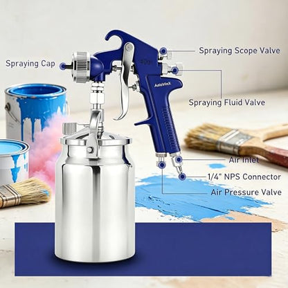 34 Ounce Siphon Feed Spray Gun