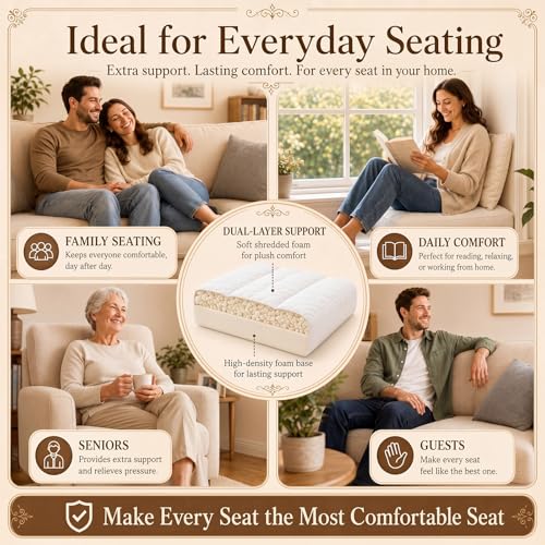 Sieral Couch Cushion Replacement 24" x 24" x 6" Sofa Cushion Replacement - size: 24" X 24"