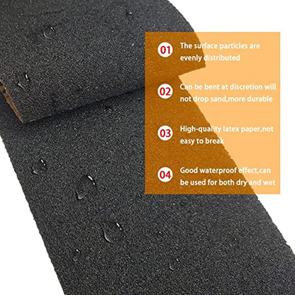 51Pcs Ultra Fine Wet Dry Sandpaper 120to 5000 7000 8000 10000 Grit - size: 51PCS