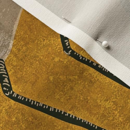 Spoonflower Fabric Maximalism Art Deco Birds Boho on Upholstery Velvet - size: Fat Quarter