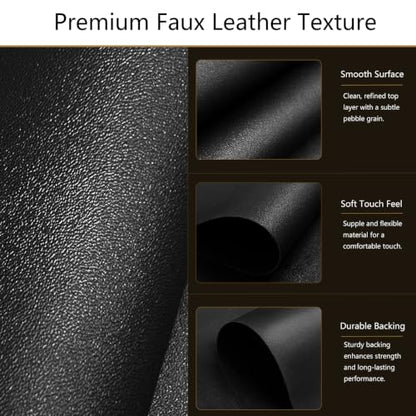 Faux Leather Fabric 54 x 36 Inch Fabric Leather Upholstery Fabric Sheet