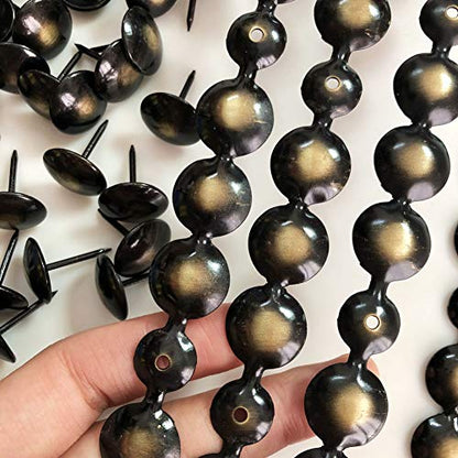 5Meters Upholstery Tacks Strips/Decorative Nail Trims(16mm Bronze) - color: 16mm Bronze