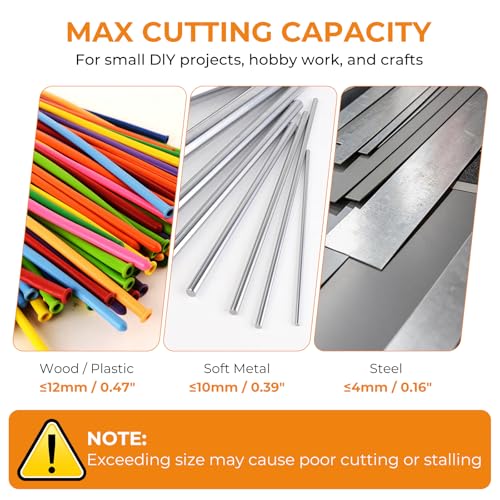BEAMNOVA Mini Cut-Off Saw for Crafts, 2” Blade Precision Hobby Cutter