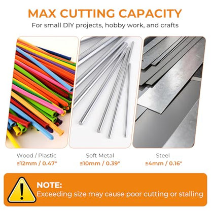 BEAMNOVA Mini Cut-Off Saw for Crafts, 2” Blade Precision Hobby Cutter