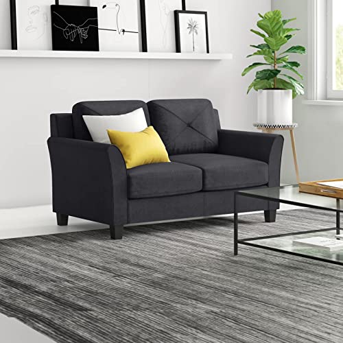 Michanco 3 Inch Black Sofa Legs Set of 4 Square Tapared Wood Furniture Feet for Couch Sofa Ottoman - size: 3 Inch Black