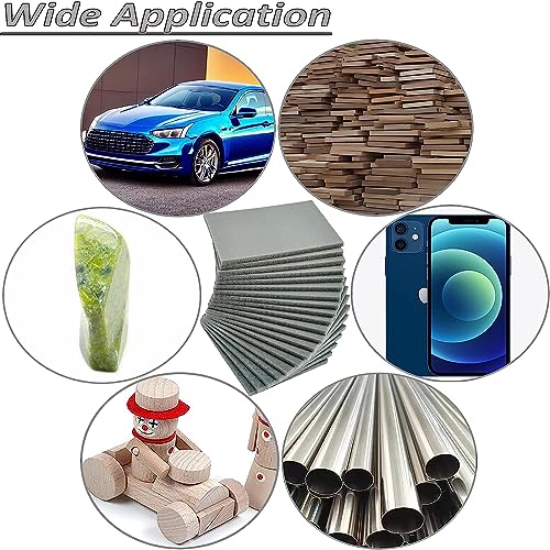 Tonmp 20 PCS 3 x 4 Inch 2000 Grit Sanding Sponge, Ultra Fine Sanding Sponges Pads, Soft Foam Hand Sander Block Wet Dry Sandpaper for Model Drywall Metal Wood Furniture Polishing (2000 Grit) - style: 2000 Grit