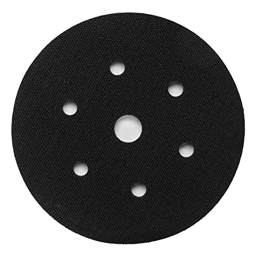 6-Inch 7 Holes Hook and Loop Soft Sponge Cushion Interface Buffer Pad, Pack of 4 - size: 6inch-7holes-4pcs