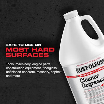 Rust-Oleum Professional Cleaners Cleaner Degreaser | 1 Gallon (128oz) | Professional Strength Concentrate | 4 Pack - size: 128 Fl Oz (Pack of 4)