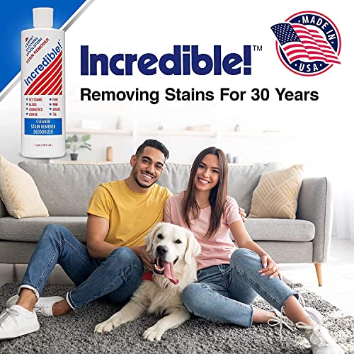 INCREDIBLE! Stain Remover | Instant Spot Remover for New & Old Stains