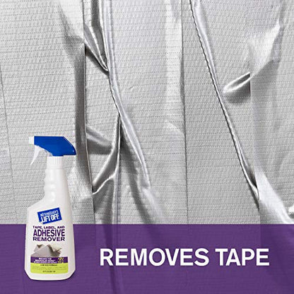 Lift Off Tape, Label & Adhesive Remover, 1 Gallon, 40801 (Pack of 4) - size: 128 Fl Oz (Pack of 4)