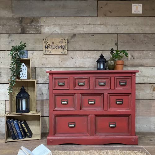 Dixie Belle Paint Company Chalk Mineral Paint - Barn Red (8oz) - color: Barn Red, size: 8 Fl Oz (Pack of 1)