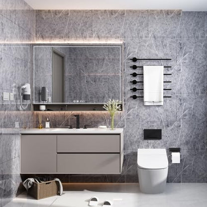 Haimin 3D Wall Panels Peel and Stick Marble Tile Look 10 Pack Waterproof - color: Gray-YSH