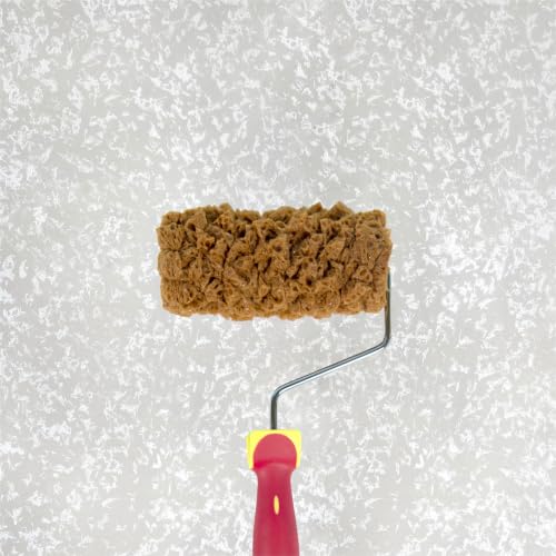 Hanroy 5" Sea Sponge Roller for Wall Texture, Decorator - color: Rm458k