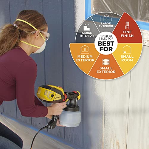 Wagner Spraytech FLEXiO 595 Handheld HVLP Paint and Stain Sprayer - size: FLEXiO 595