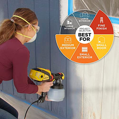 Wagner Spraytech FLEXiO 595 Handheld HVLP Paint and Stain Sprayer - size: FLEXiO 595