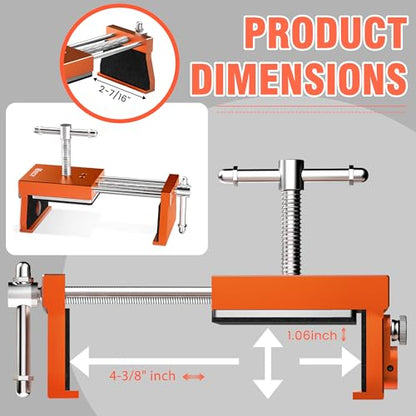 ECY Cabinet Clamps, Cabinet Face Frame Alignment Tool, 2 Pack, Orange - color: Orange