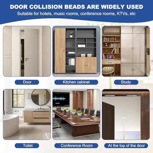 2 PCS Ball Catch for Top of Door, Closet Door Ball Catch, Latches Replacement by Fitoon, Equipped with a 0.98-inch Long Screw