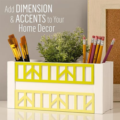 FolkArt Furniture Applique, Geometric, 2" x 24", Perfect for DIY Home Décor Craft Projects, 70797 - size: 2" x 24", style: Geometric