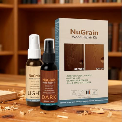 Professional Wood Floor Scratch Repair,Wood Repair Kit,Wood Furniture Repair,Floor Cover Nicks and Scratches,Hides Minor Defects,Restore a Finish for Wood