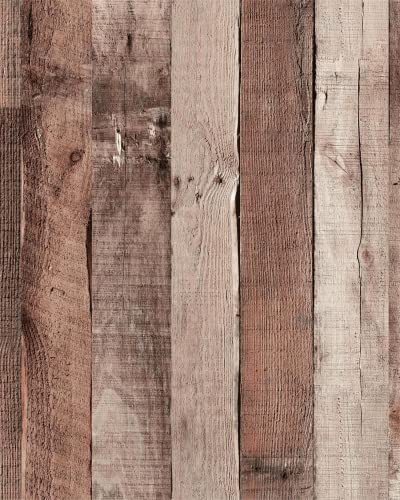 Yun-aeon Natural Wood-Cinnamon Contact Paper Peel and Stick Wallpaper - color: Natural Wood-cinnamon, size: 17.3" x 120"