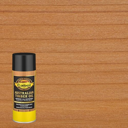 Cabot Australian Timber Oil Wood Stain and Protector, Honey Teak, 12 oz Aerosol Can - color: Honey Teak, size: Aerosol
