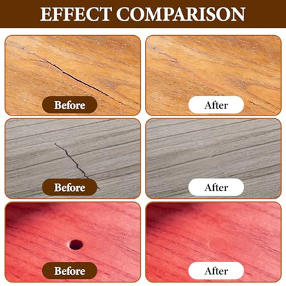 Wood Filler Sticks & Wax Repair Crayons - Fix Scratches, Scuffs & Holes - color: 16 Color