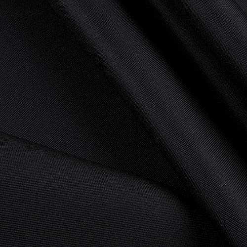 Ottertex Waterproof Canvas Black Fabric by The Yard