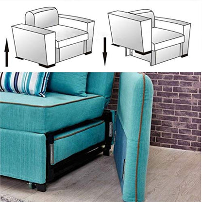 6 Pair Concealed Headboard Panel Wall Fixing Brackets, Interlocking Wall Hangers Furniture Connector, Universal Metal Sectional Sofa Interlocking Furniture Connector for Sofa, Bed, Furniture