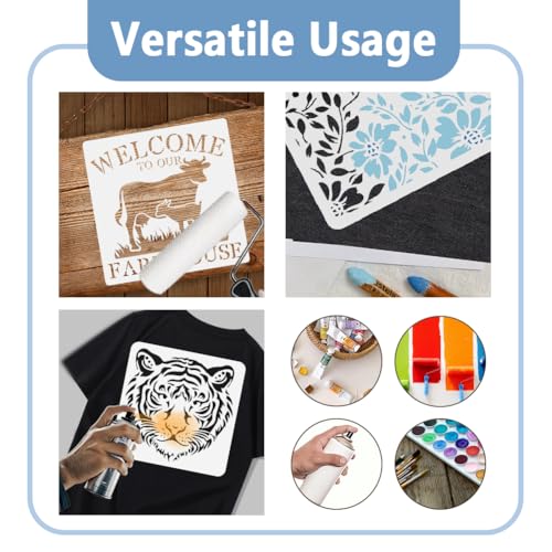 Mountain Stencil, Reusable Painting Template, DIY Home Decor - style: Mountain