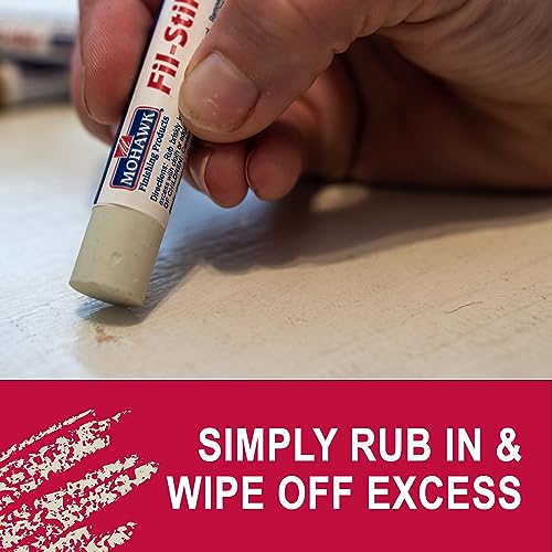 Mohawk Fil-Stik, Wax Putty Stick for Wood Repair, English Leather, M230-0051, 1 Count