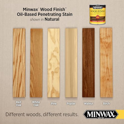 Minwax 70000444 Wood Finish, Natural, 1 Quart - color: Natural, size: Quart