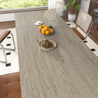 WESTICK Wood Grain Contact Paper Peel and Stick Countertops Waterproof Wood Look Wallpaper Stick and Peel Wood Contact Paper for Cabinets Kitchen Table Bedroom Dresser Desk 15.8" x 78" - color: 4.brown, size: 15.8" x 78"