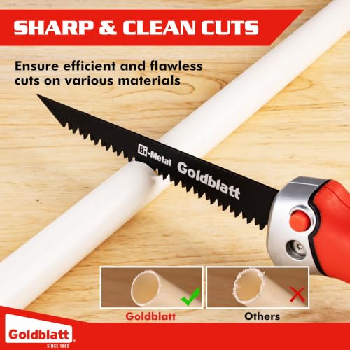 Goldblatt Folding Drywall Saw, 5-Inch Jab Saw for Wallboard, Plywood & PVC - size: Foldable 5" Blade