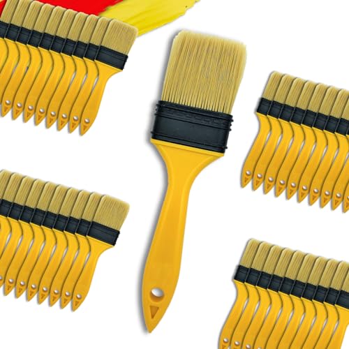 Not Chip Brush Set 2 inch 40 Pack, Never Lose Bristles - size: 2 inch, 40 pcs